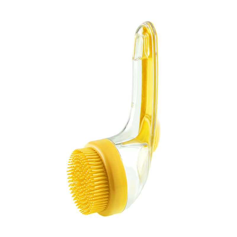 Long-Handle Shower & Scalp Massage Brush – Shampoo & Bath Brush with Soft Bristles