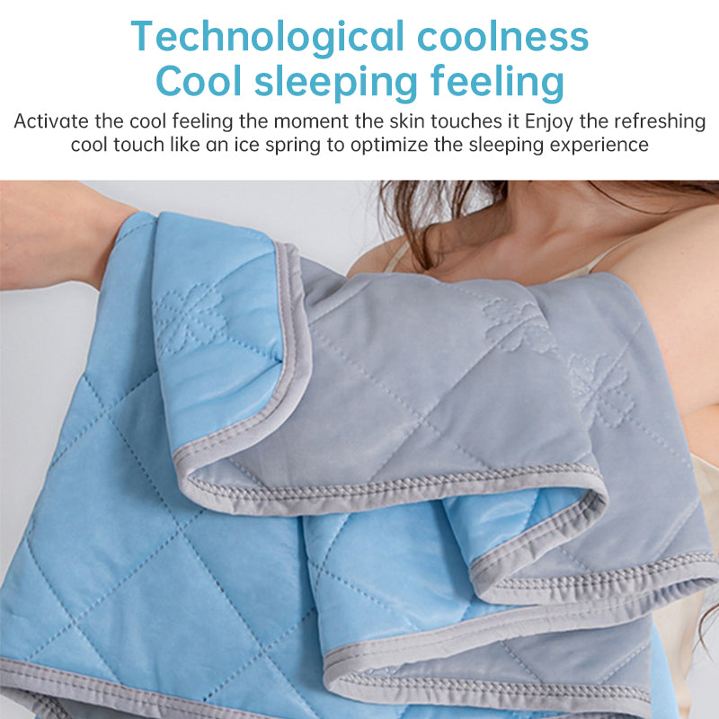 Luxury Cooling Blanket - Lightweight Breathable Comforter for Hot Sleepers, King and Queen Size
