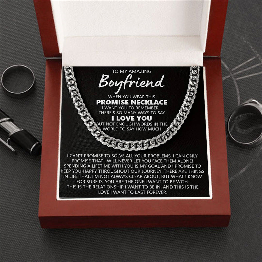 Stainless steel necklace for men