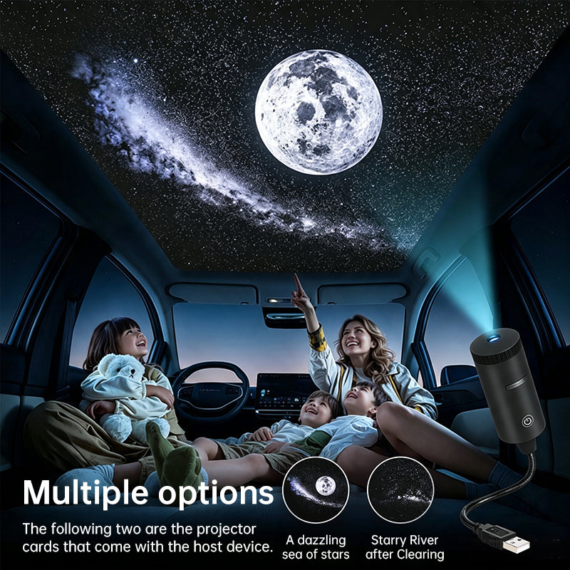 USB Star Projector – Plug & Play Galaxy Light for Bedroom & Living Room