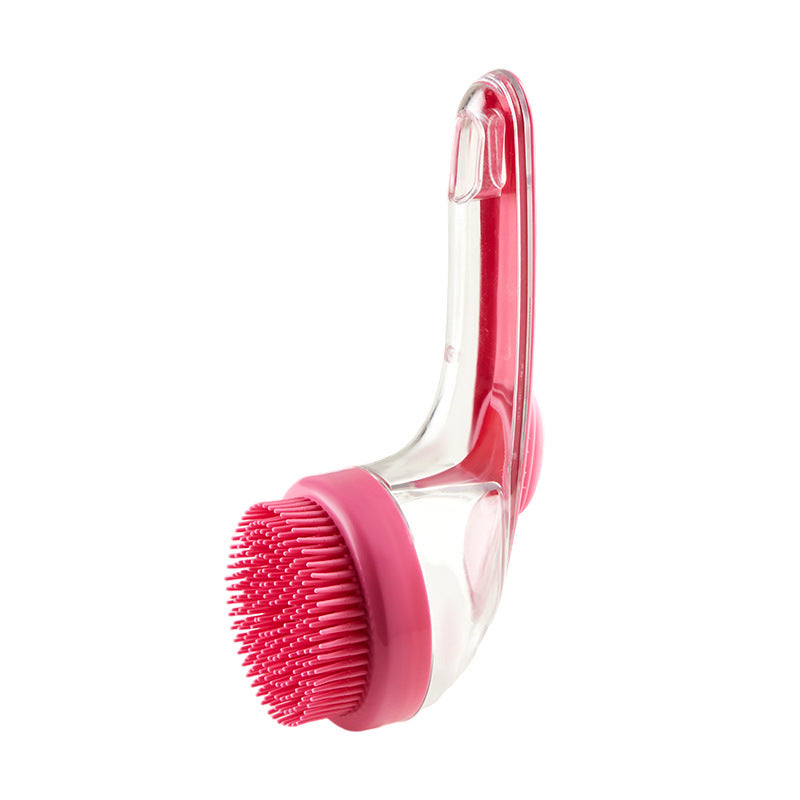 Long-Handle Shower & Scalp Massage Brush – Shampoo & Bath Brush with Soft Bristles