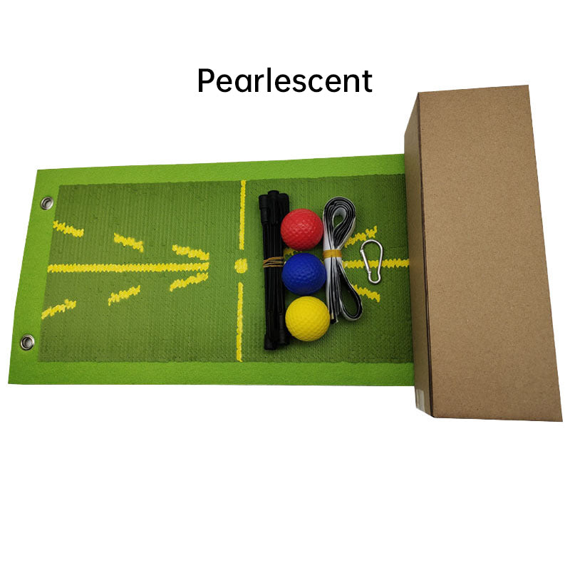 Golf Swing Training Mat – Divot Feedback, Swing Path Corrector (Indoor & Outdoor)