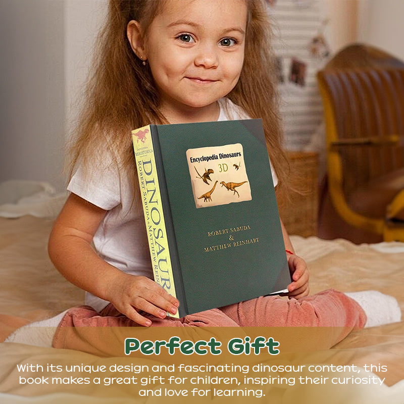 3D Encyclopedia Prehistorica Dinosaurs - Interactive Pop-Up Book for Kids