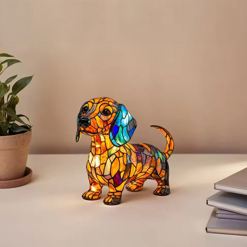 Animal Resin LED Night Light - Cute Bedside Lamp for Living Rooms and Bedrooms