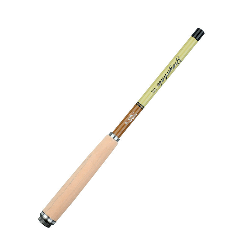 Ultra-Short Portable Telescopic Fishing Rod - Carbon Fibre, Micro Guide Rings, 26cm Collapsed, 0.8M–2.4M
