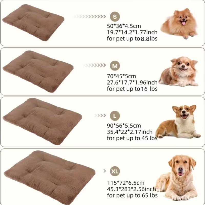 Self-Heating Pet Thermal Mat | Washable Non-Slip Bed Pad for Dogs & Cats