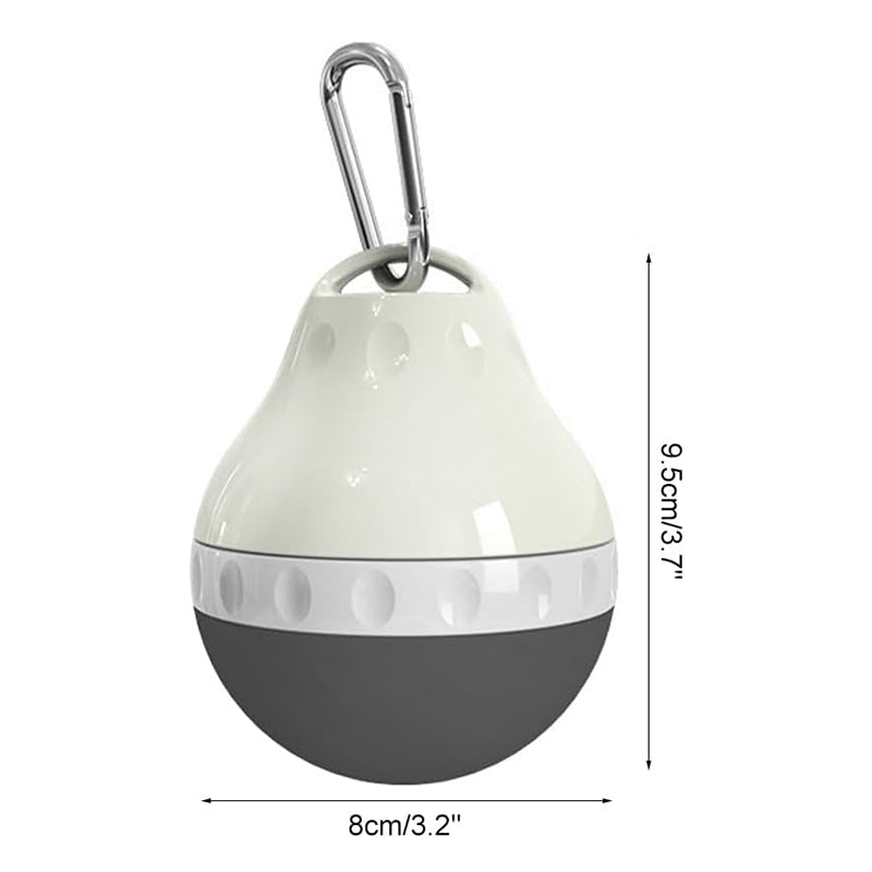 Portable Dog Water Bottle with Bowl - Tear-Drop Design Travel Pet Water Dispenser, 200ml