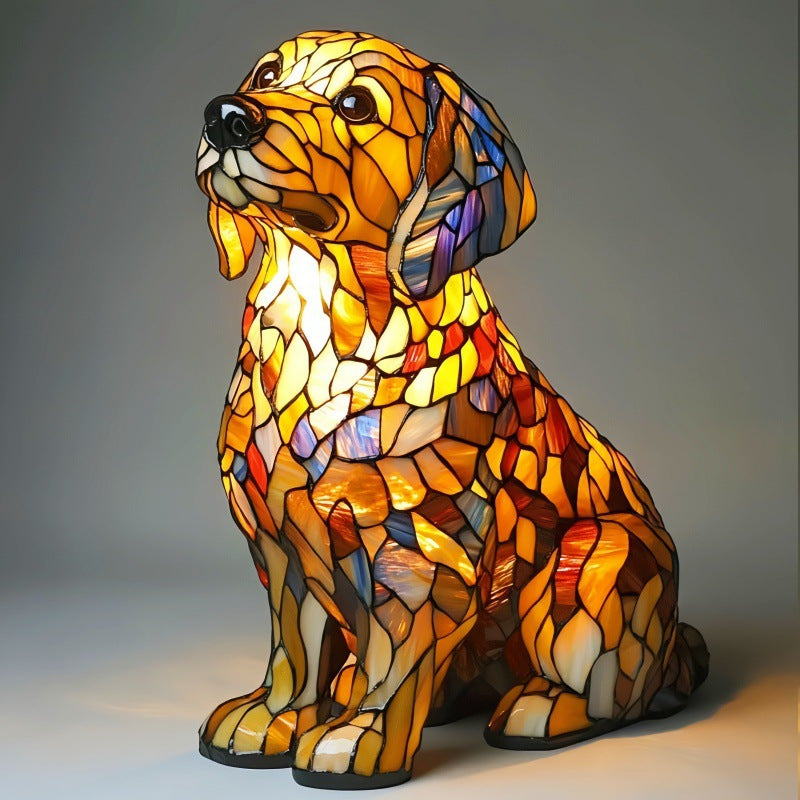 Animal Resin LED Night Light - Cute Bedside Lamp for Living Rooms and Bedrooms