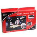 Car Seat Back Dining Tray – Foldable Storage Table with Drink Holder & Phone Rack