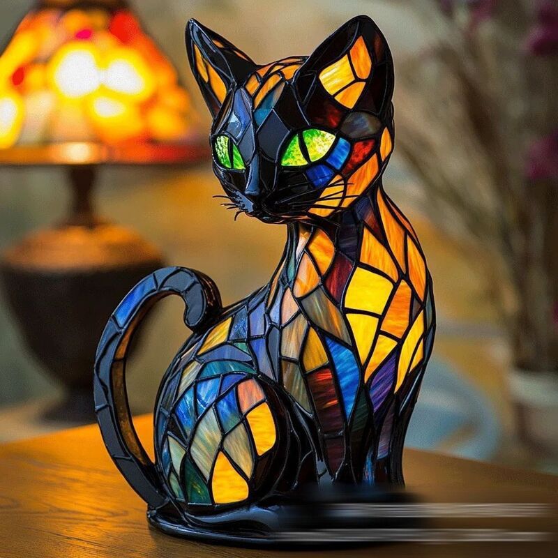 Animal Resin LED Night Light - Cute Bedside Lamp for Living Rooms and Bedrooms