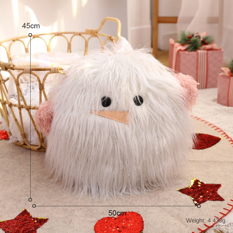 Christmas Decoration Scene Arrangement Ornament Creative Santa Claus Snowman Pillow Home Shop Decoration Gift Present