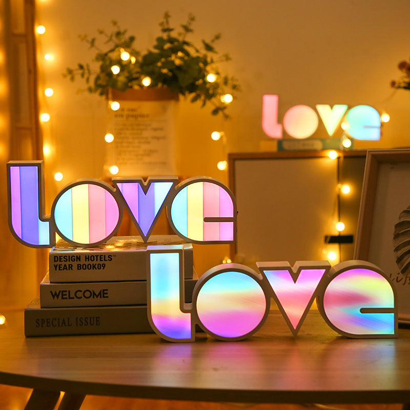 LED Love Light Box – Romantic String Lights for Valentine's & Proposals