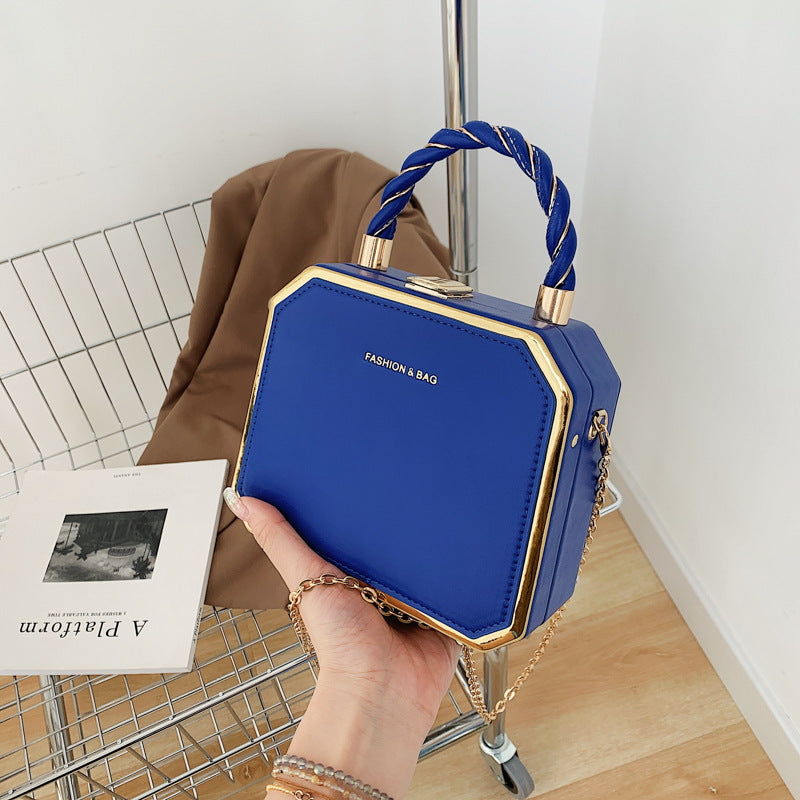 Mini Hard Shell Saddle Bag – Structured Shoulder & Crossbody Bag for Women
