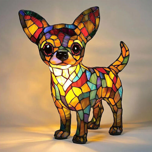 Animal Resin LED Night Light - Cute Bedside Lamp for Living Rooms and Bedrooms
