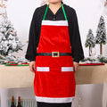 New Christmas Decorations, Christmas Day Clothing and Supplies, Christmas Kitchen Aprons, Home Party Supplies