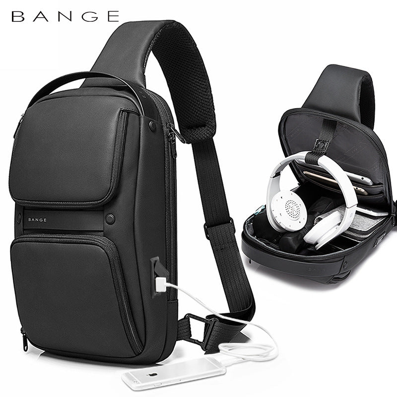 Men's Sling Chest Bag – Waterproof Crossbody Shoulder Bag for Everyday & Outdoor Use