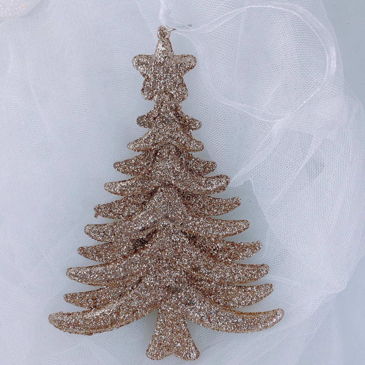Christmas Decoration Snowflake Star Plastic Hanging Ornament Reindeer Bell Accessory Christmas Tree Deer Pendant Decorations 3 of them
