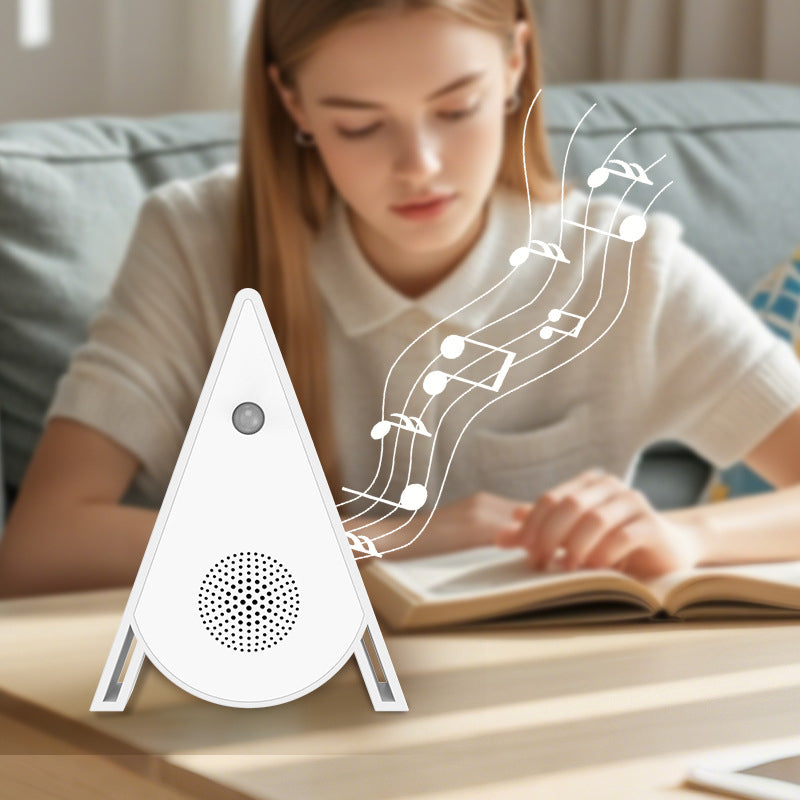 Realistic Birdsong Music Box with Motion Sensor - Portable Bird Chirp Speaker for Home, Garden and Office