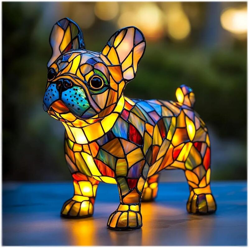 Animal Resin LED Night Light - Cute Bedside Lamp for Living Rooms and Bedrooms