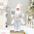 Standing Santa Claus Figure – 18-Inch Festive Christmas Doll in 6 Designs