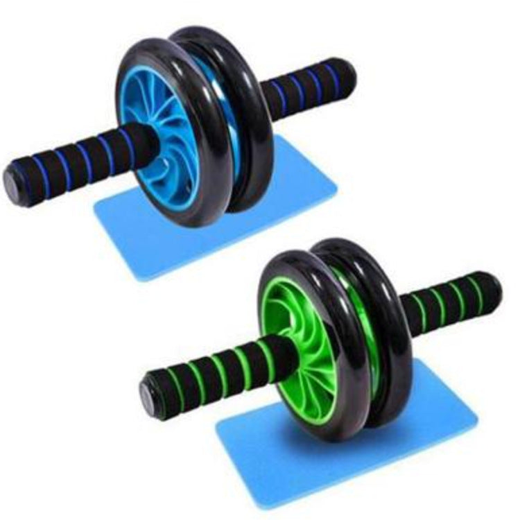 Ab Roller Wheel with Knee Pad – Dual Wheel Core Trainer with Foam Handles