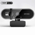 Mini USB Webcam with Microphone - Auto Focus HD Camera for PC and Laptop, 1080P, 2K and 4K, 30fps
