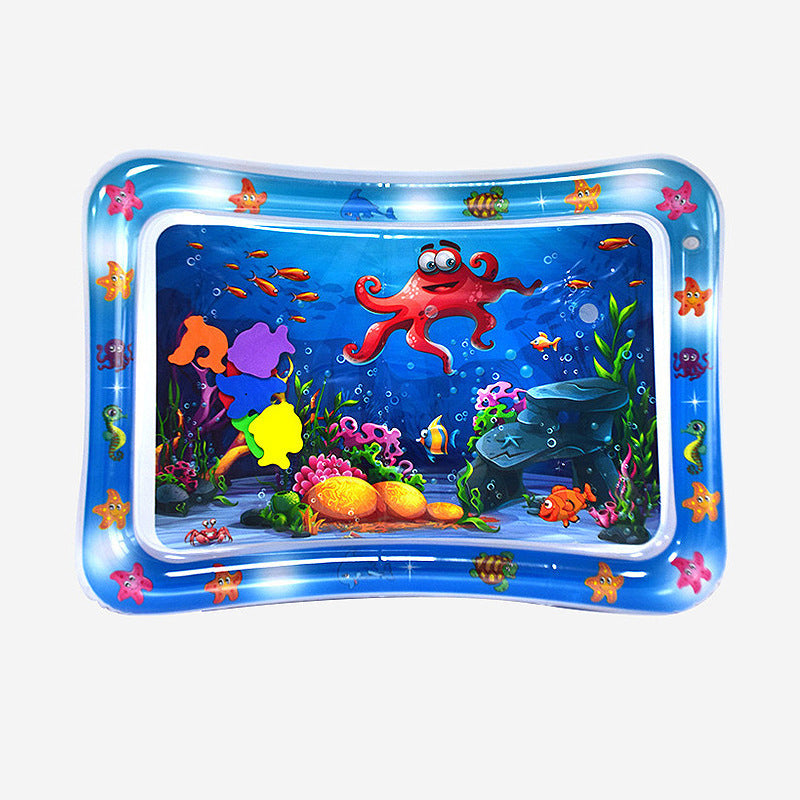 Inflatable Baby Water Play Mat – Tummy Time Sensory Crawling Pad for Infants