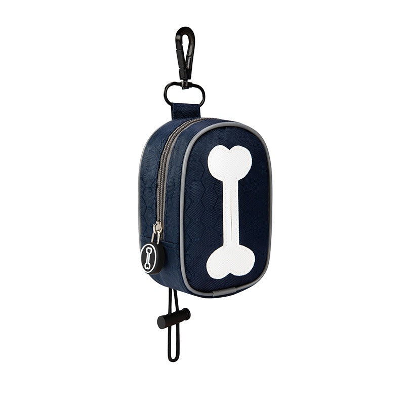 Dog Poop Bag Dispenser – Compact Pet Waste Bag Holder for Walks