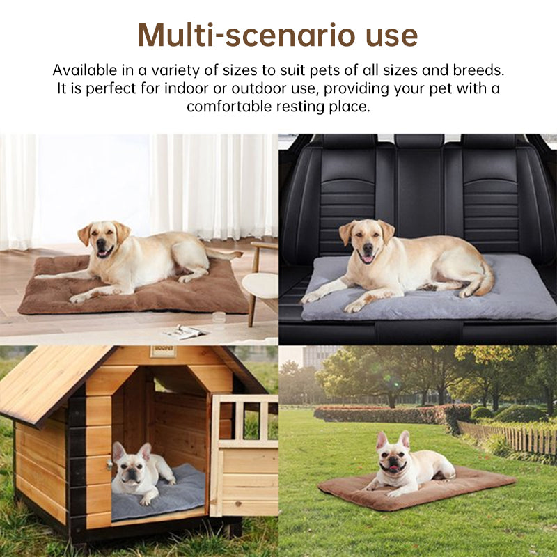 Self-Heating Pet Thermal Mat | Washable Non-Slip Bed Pad for Dogs & Cats
