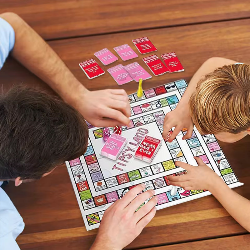 Tipsy Land Drinking Board Game – Fun Party Game for Girls’ Nights, Bachelorette & More (2–8 Players)