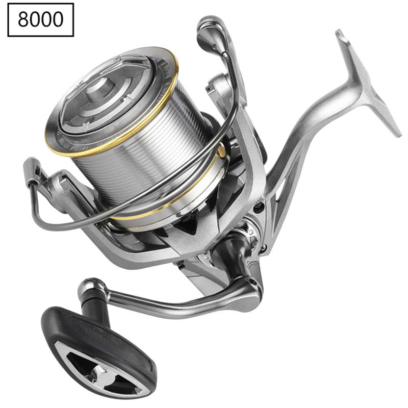 Heavy Duty Spinning Fishing Reel – 17+1BB, Aluminium Spool, 4.8:1 Gear (8000–14000)