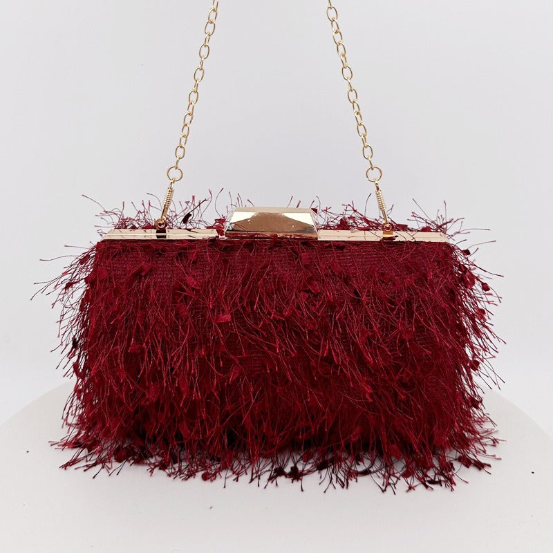 Tassel Crossbody Bag – Elegant Shoulder & Wedding Handbag for Women