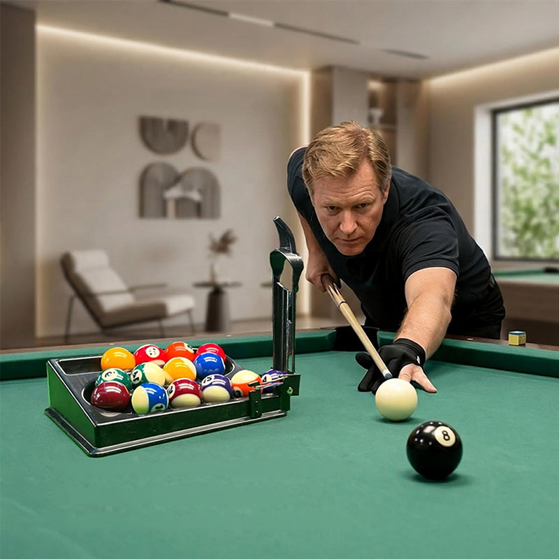 3D Printed Billiard Ball Alignment Stand - Snooker Training Aid & Practice Holder