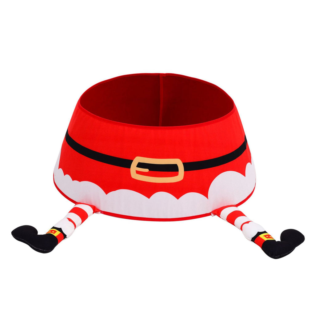 Christmas Tree Skirt with Legs Decoration Base, Festive Holiday Christmas Tree Dressing, Celebration Atmosphere Decoration
