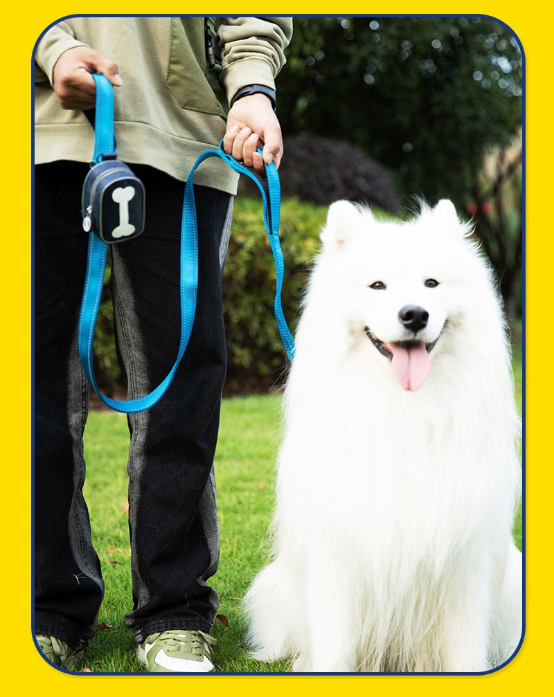 Dog Poop Bag Dispenser – Compact Pet Waste Bag Holder for Walks