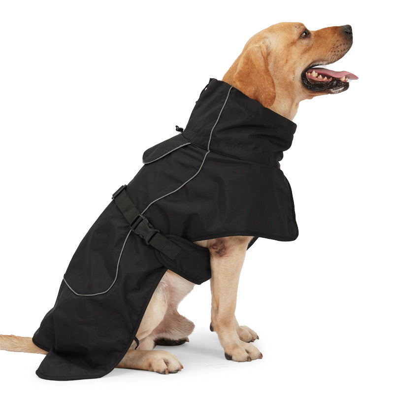 Waterproof Dog Jacket with Fleece Lining – Reflective Winter Coat (XS-XXL)