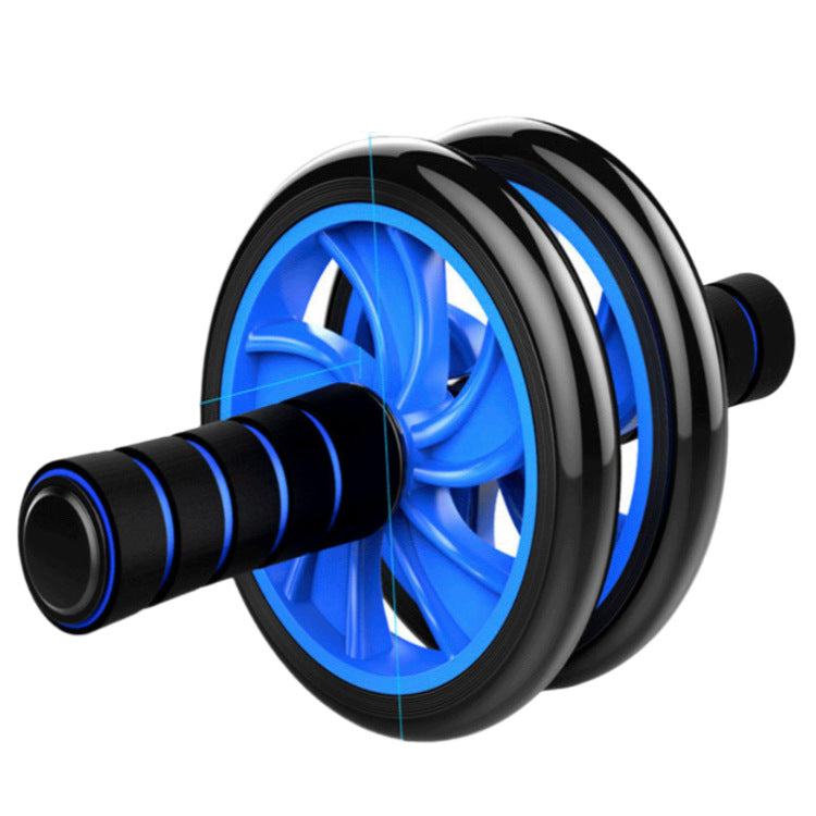 Ab Roller Wheel with Knee Pad – Dual Wheel Core Trainer with Foam Handles