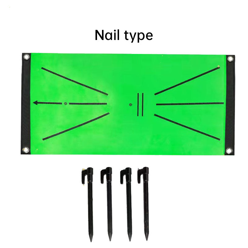 Golf Swing Training Mat – Divot Feedback, Swing Path Corrector (Indoor & Outdoor)