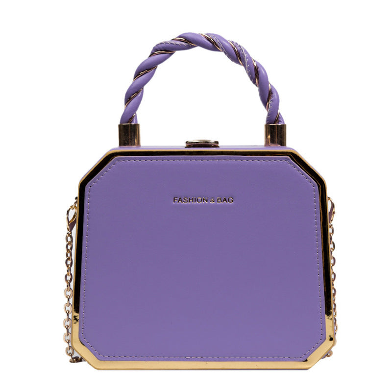 Mini Hard Shell Saddle Bag – Structured Shoulder & Crossbody Bag for Women