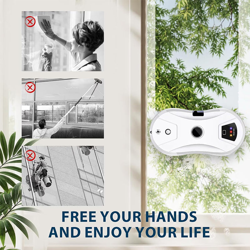 Smart Window Cleaning Robot – Automatic Glass Cleaner for Home & Office