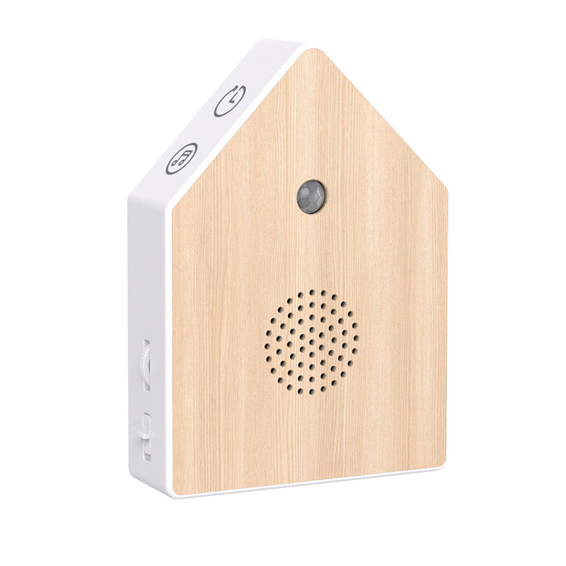 Realistic Birdsong Music Box with Motion Sensor - Portable Bird Chirp Speaker for Home, Garden and Office