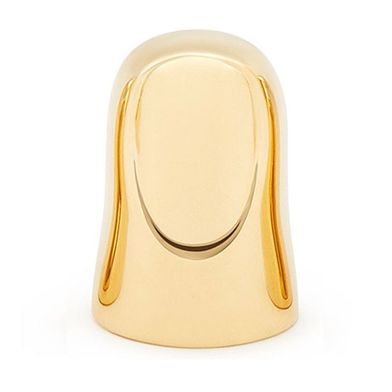 18K Gold & Silver Armour Open Joint Ring – Adjustable Knuckle Ring for Women