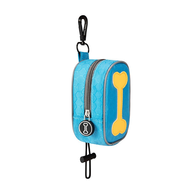 Dog Poop Bag Dispenser – Compact Pet Waste Bag Holder for Walks