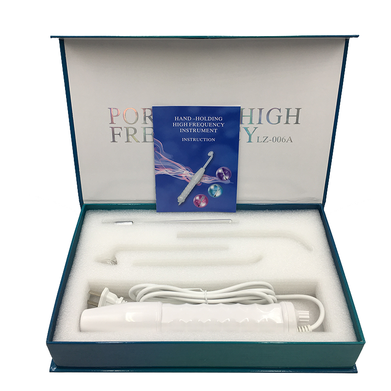 4 In 1 Portable High Frequency High Frequency Electrotherapy Beauty Device Spot Remover wand Facial Skin Care Spa