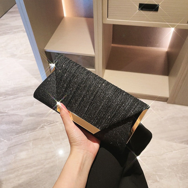 Luxe Evening Clutch Bag – Structured Handheld Bag for Dinner, Events & Nights Out