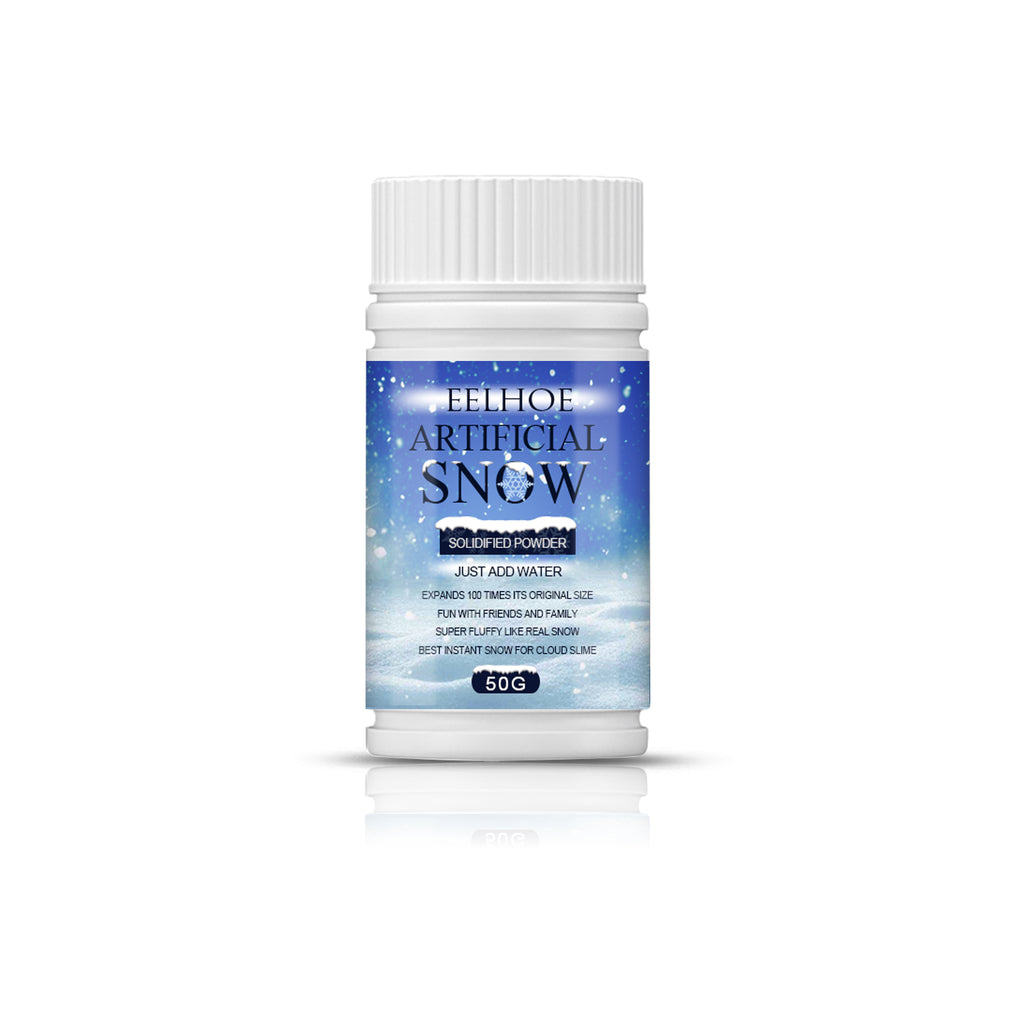 Artificial Snow Powder - Fake Snowflakes for Christmas Window Displays, Indoor Scenes & Magic Tricks
