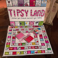 Tipsy Land Drinking Board Game – Fun Party Game for Girls’ Nights, Bachelorette & More (2–8 Players)