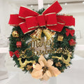 Creative Christmas Wreath Hanging Ornament - Decorative Holiday Wreath in 4 Designs (30cm & 40cm)