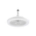 2-in-1 LED Fan Light Bulb with Remote Control - Dimmable Ceiling Fan for Bedroom & Living Room, 3 Colours