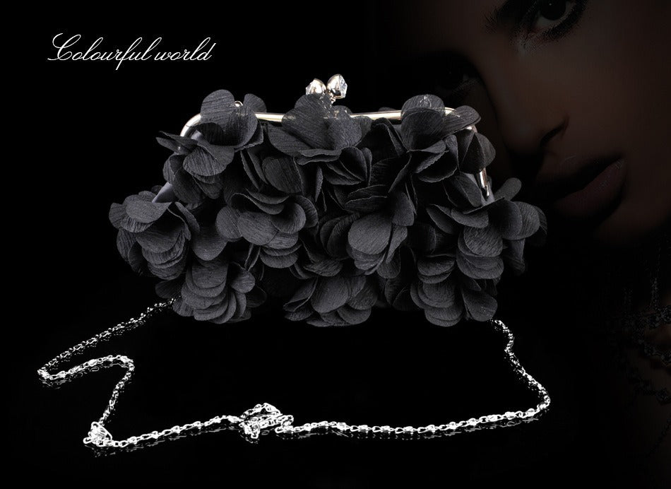 Silk Evening Handbag – Elegant Formal Clutch for Occasions & Cheongsam